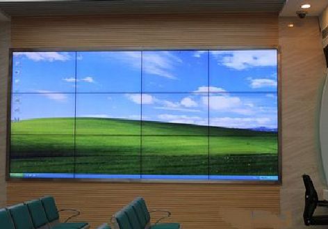 郑州液晶拼接屏的另类用法。